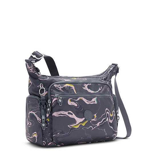 Bolsos Cruzados Kipling Gabbie Printed Grises | MX 1160IL